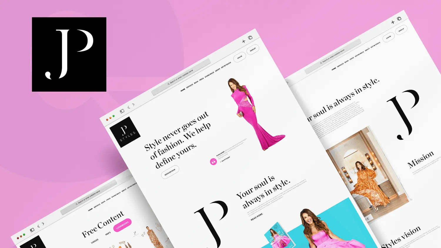 JP Styles — Fashion · Brand & web