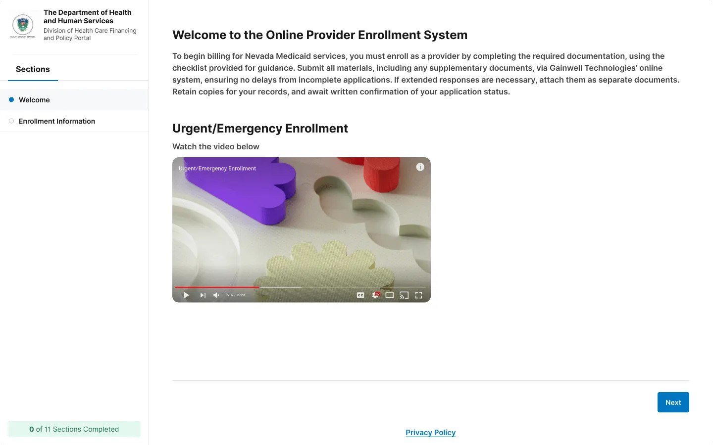 Medicaid Solutions — Guided welcome & checklist
