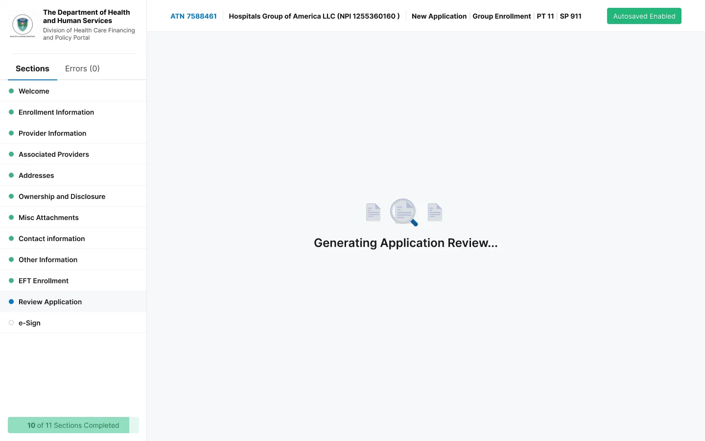 Medicaid Solutions — Application review