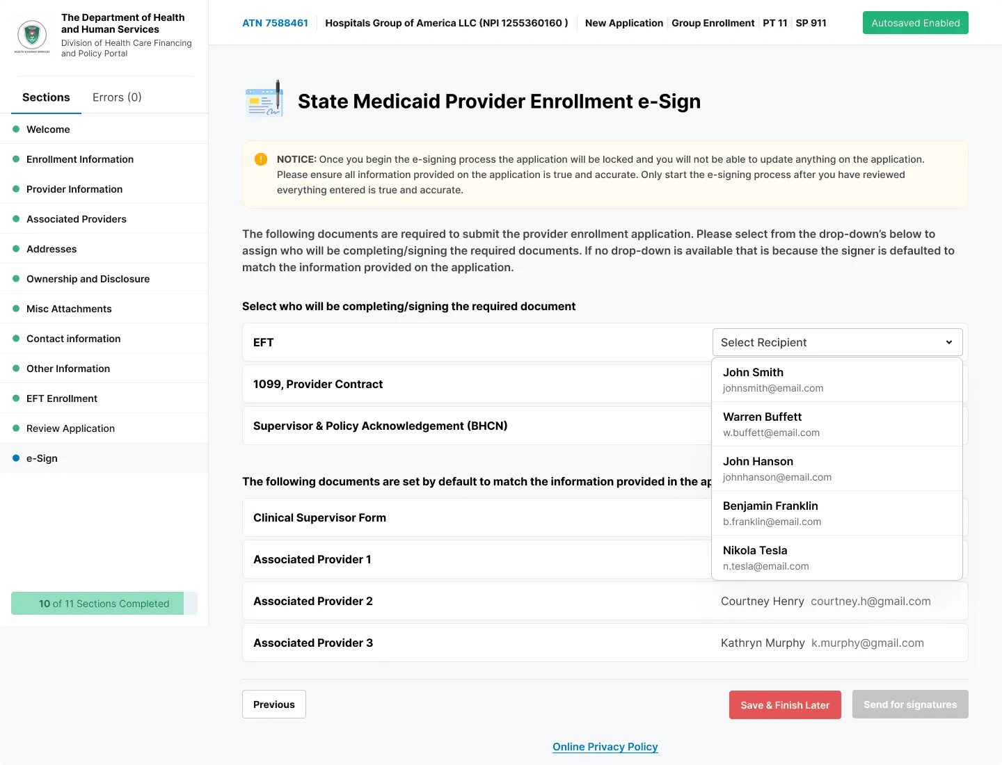Medicaid Solutions — DocuSign e-signature